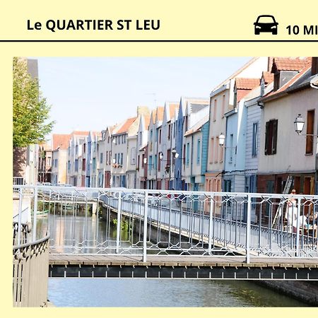Dewailly, 2 Chambres, 3 Lits, Elegant, 700M Centre Ville Amiens Luaran gambar