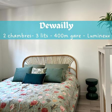 Dewailly, 2 Chambres, 3 Lits, Elegant, 700M Centre Ville Amiens Luaran gambar