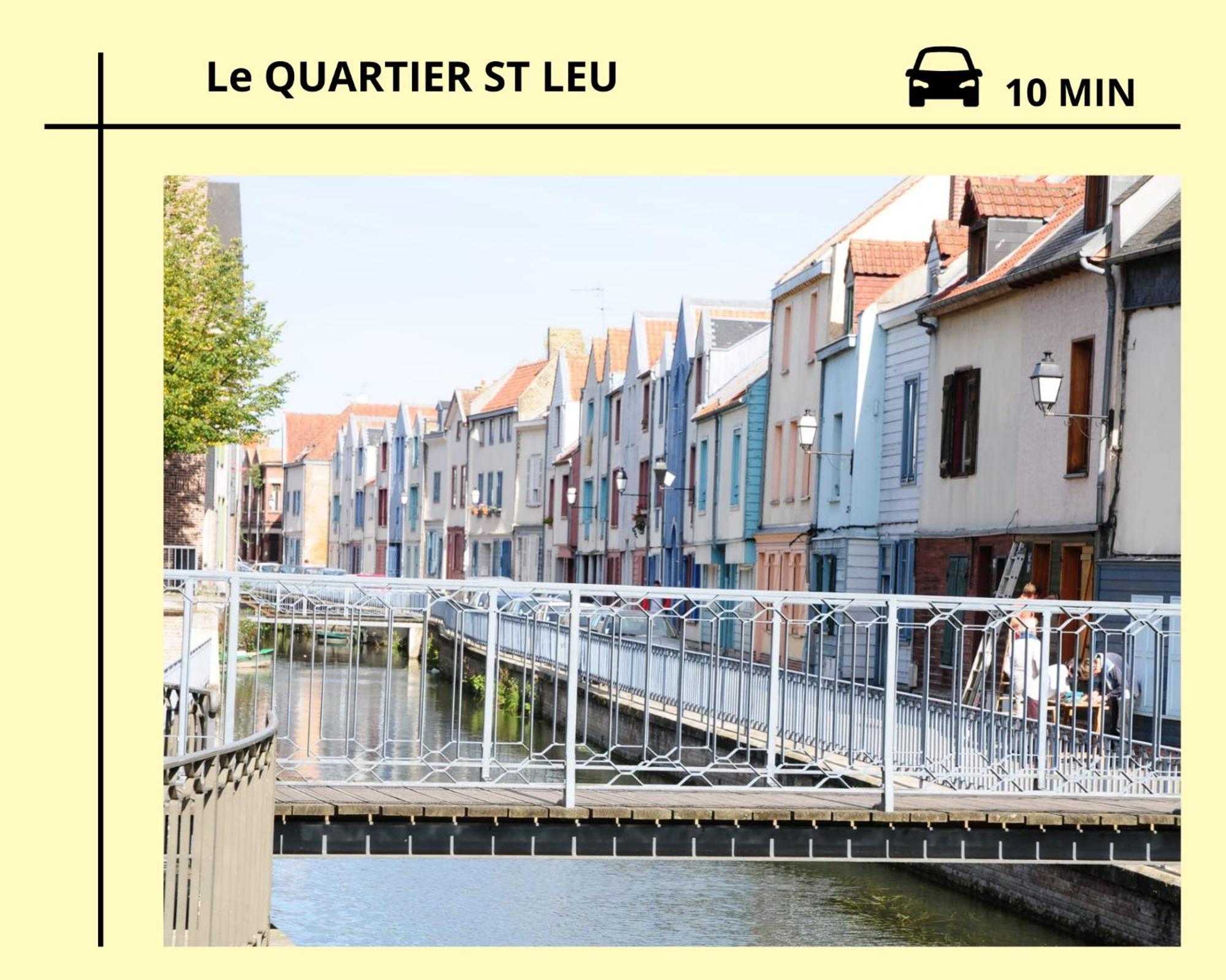 Dewailly, 2 Chambres, 3 Lits, Elegant, 700M Centre Ville Amiens Luaran gambar