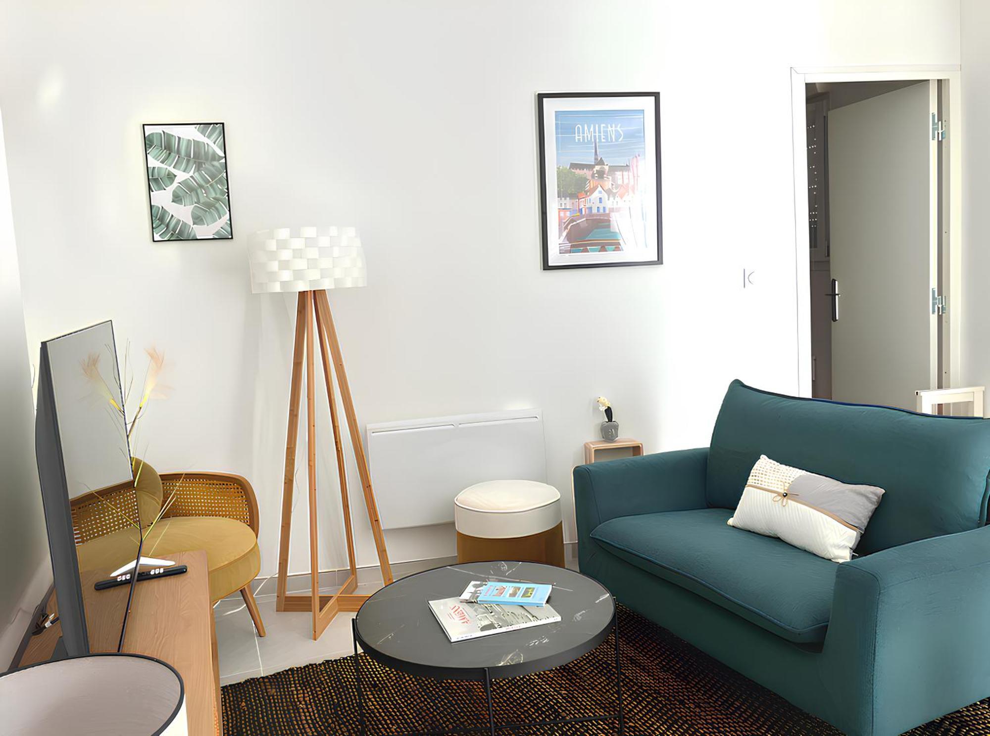 Dewailly, 2 Chambres, 3 Lits, Elegant, 700M Centre Ville Amiens Luaran gambar
